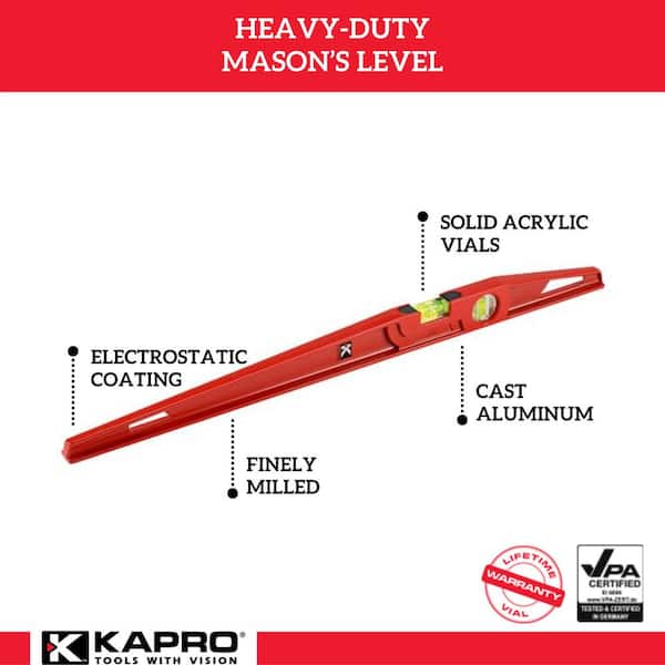 24 in. Cast Level with 2 Vials