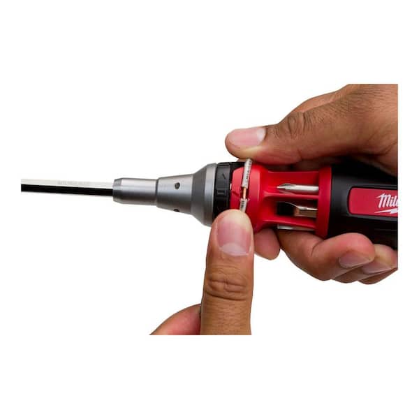 Milwaukee - 10-in-1 Square Drive Ratcheting Multi Bit Driver