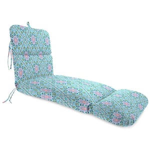 74 in. L x 22 in. W x 5 in. T Outdoor Chaise Lounge Cushion in Medlo Island