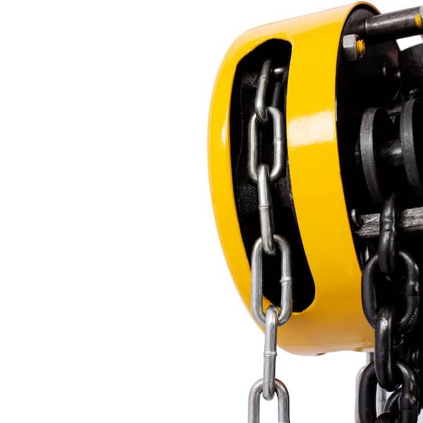 WRIGHTMASTER Manual Chain Hoist 2200 lbs. Capacity 10 ft