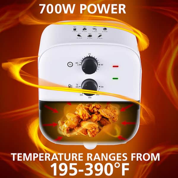 Hot Air Fryer, 4.6 l, Timer: 60 min, Digital