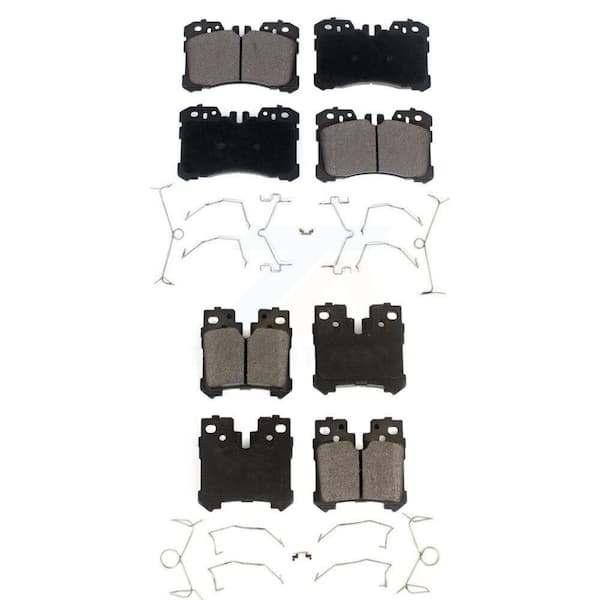 TEC Front Rear Ceramic Brake Pads Kit For Lexus LS460 LS500 LS600h LS500h KTC-100609