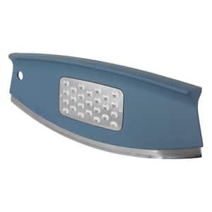 Leo Collection Blue Rocking Pizza Slicer and Grater