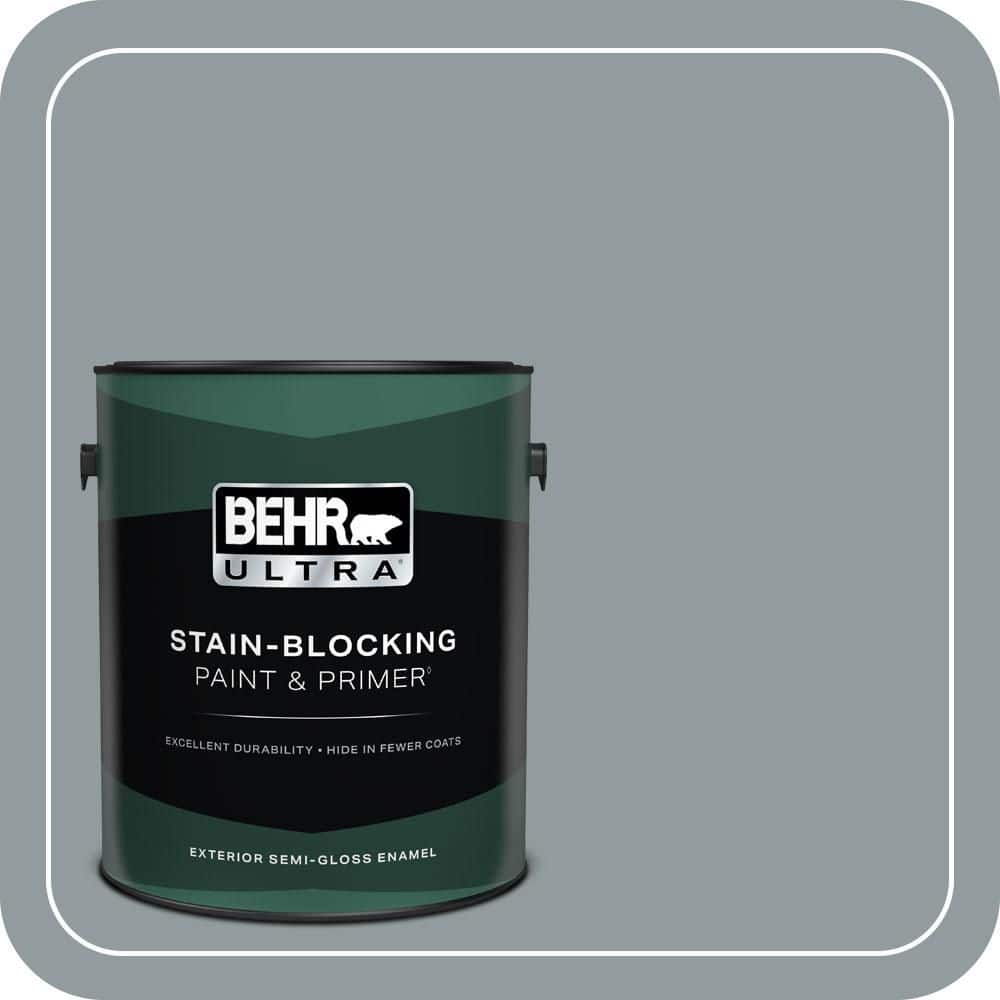 1 gal. #720F-4 Stone Fence Semi-Gloss Enamel Exterior Paint & Primer price history on PriceWatchPro