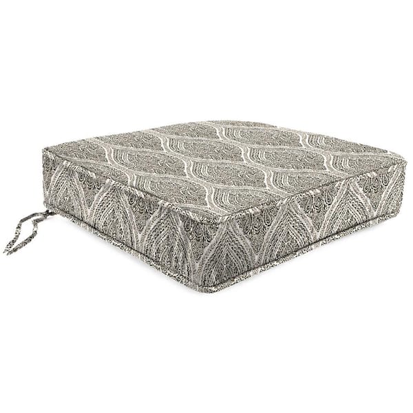Jordan Manufacturing 22.5 in. L x 22.5 in. W x 5 in. T Outdoor Deep Seat Cushion in Andorra Umber