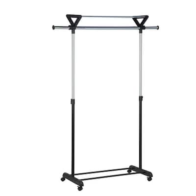 plastic storage racks for clothes