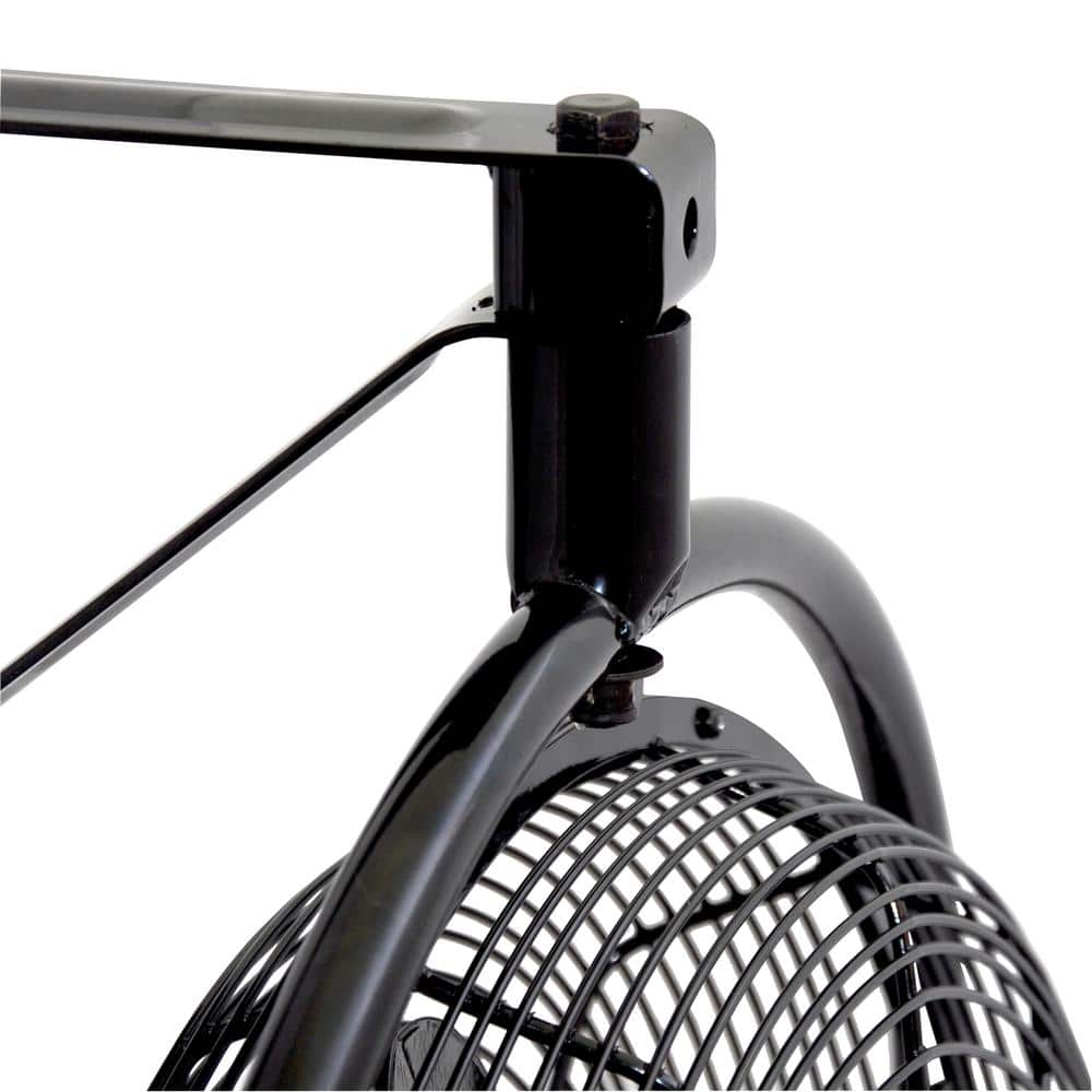 Air King 20-Inch Black Steel Wall Mounted Fan