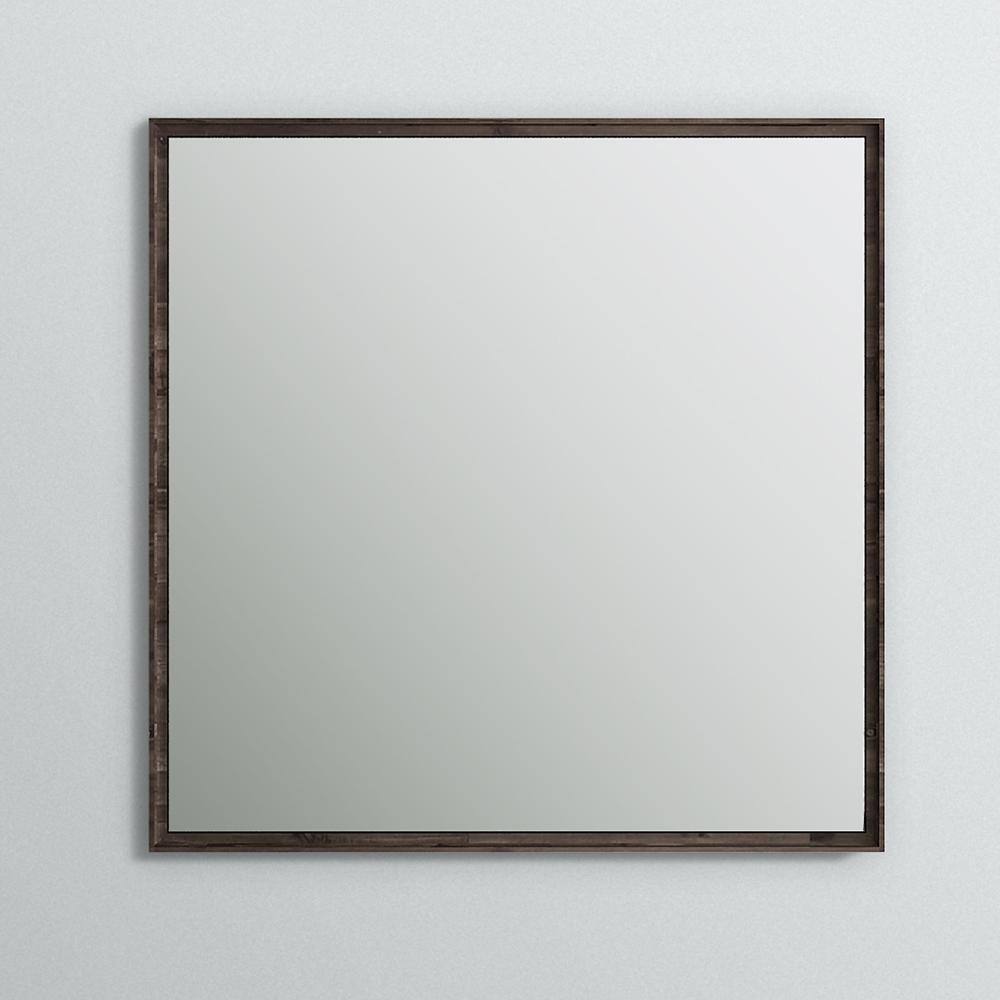 Formosa 32" Rectangular Wood Framed Bathroom Vanity Mirror