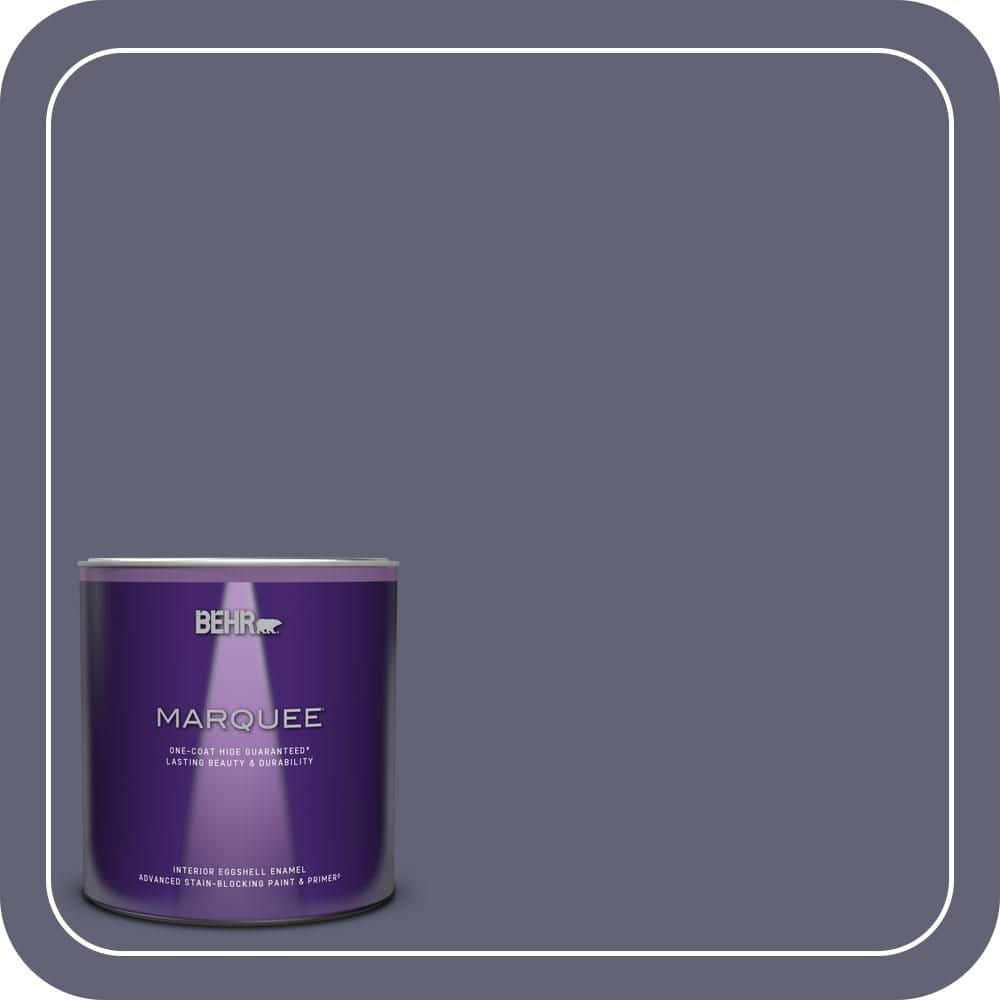1 qt. #620F-6 Purple Orchid Eggshell Enamel Interior Paint & Primer product image for price tracking