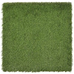 Grass Tile Series 2 ft. x 2 ft. Quick Deck Outdoor Faux Zoysia Grass Plastic Deck Tile in Green (4 per Case)