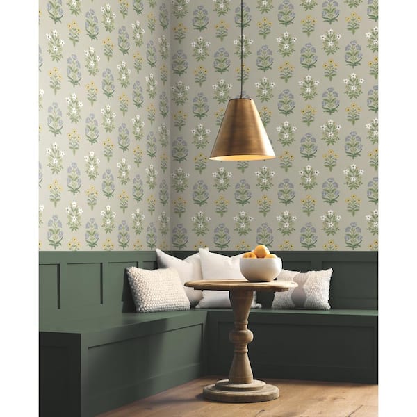 Mughal Rose Unpasted Wallpaper (Covers 60.75 sq. ft.)