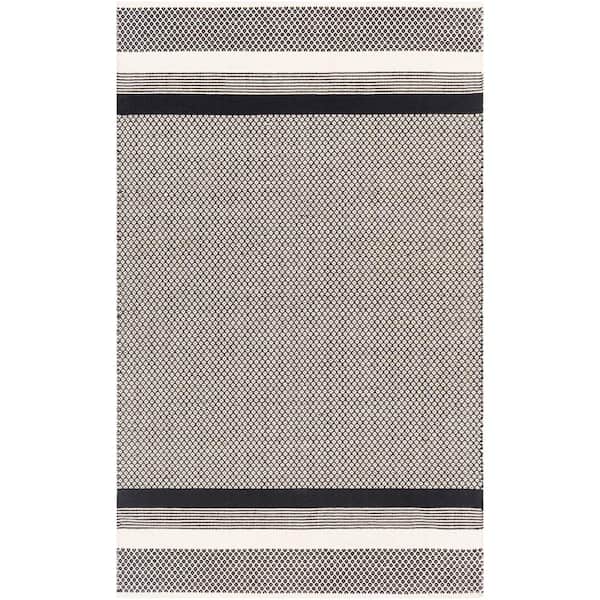 Livabliss Osasuna Charcoal Tribal 8 ft. x 10 ft. Indoor Area Rug