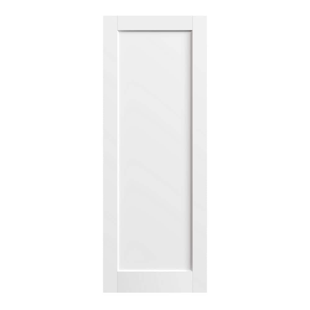 30 in. x 80 in.1 Panel MDF, White Primed Wood, Can Be Painted Pre-Finished Door Panel Interior Door Slab with Door Frame price history on PriceWatchPro