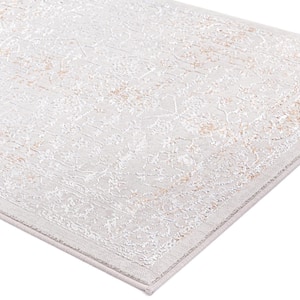 Creation Multi Shimmer 3 ft. x 4 ft. Traditional Area Rug