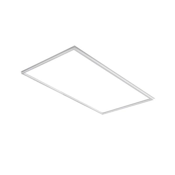 2x4ft.Integrated LED Grid Panel 7500 Lumens 5-Color Changing Temperatures and Wattage Selectable ETL DLC Listed (4-Pack)