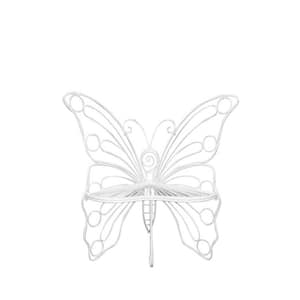 White Butterfly Bench
