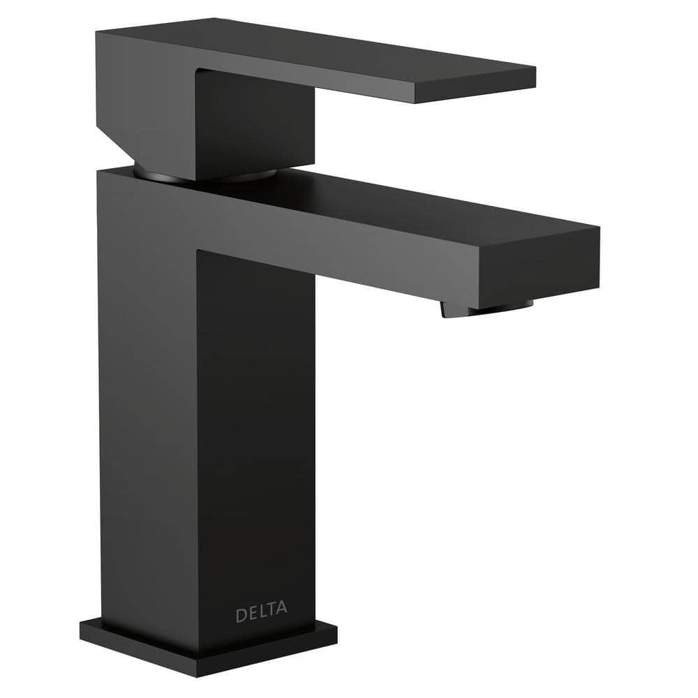 UPC 034449929943 product image for Modern Project-Pack Single Hole Single-Handle Bathroom Faucet in Matte Black | upcitemdb.com