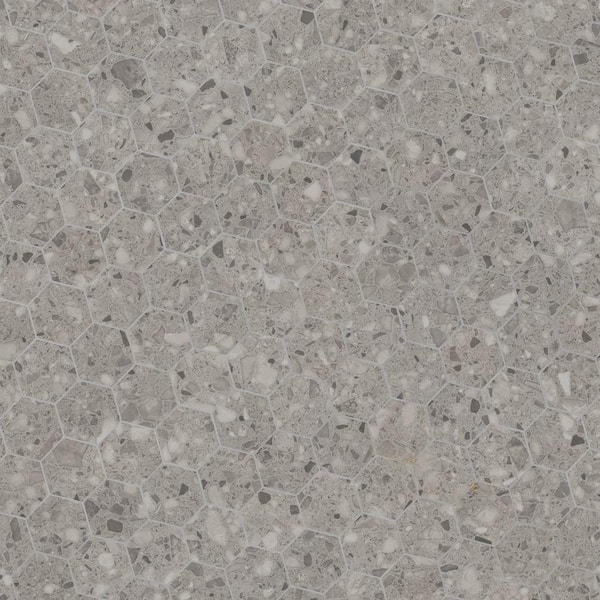 MSI Smoky Terrazzo 12 in. x 12 in. Matte Porcelain Mesh-Mounted