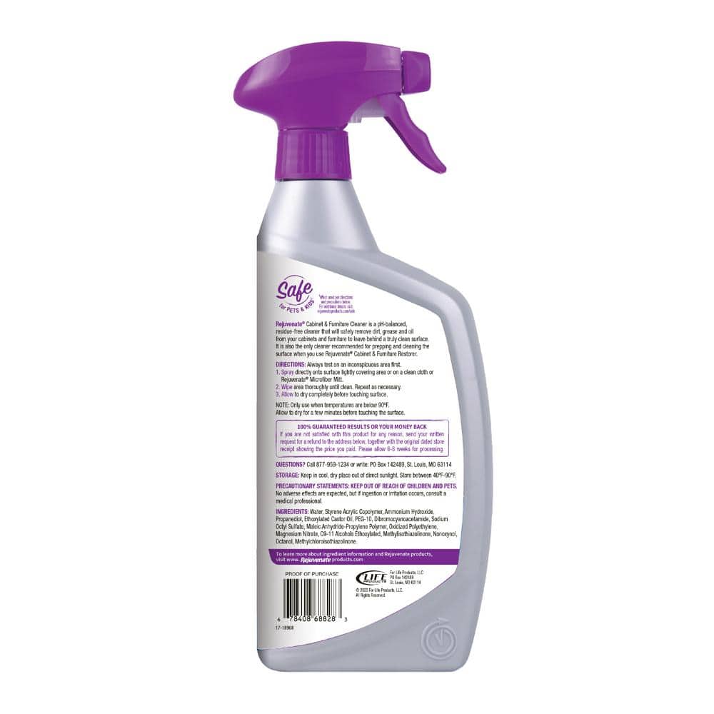 Rejuvenate 24 oz Lemon Scent Cabinet & Furniture Cleaner