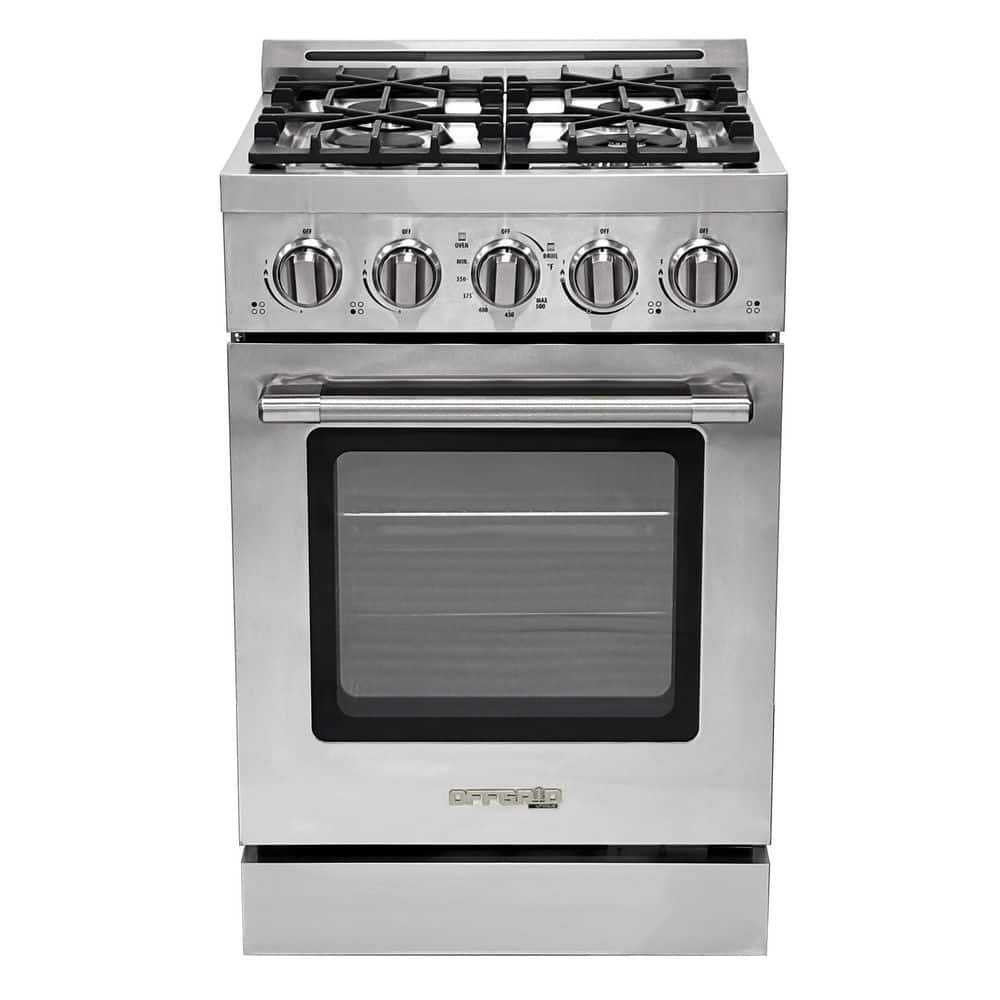 Off-Grid 24 in. 4-Burner Waist High Broiler Propane Range in Stainless Steel price history on PriceWatchPro