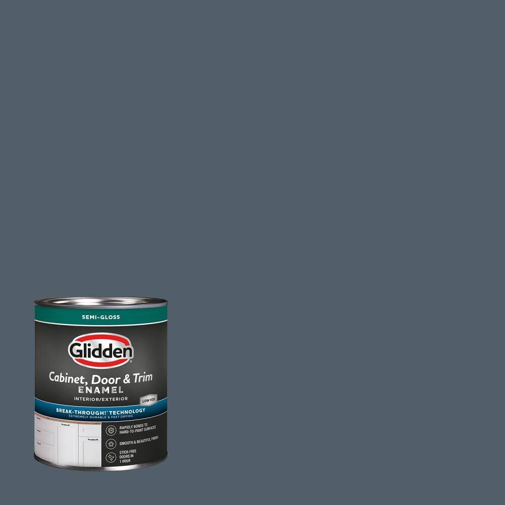 1 qt. PPG1040-7 Goblin Semi-Gloss Door, Trim and Cabinet Paint price history on PriceWatchPro