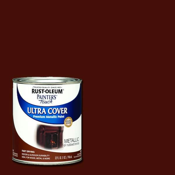 Rust-Oleum Painter's Touch 32 oz. Ultra Cover Metallic Oil Rubbed Bronze General Purpose Paint (Case of 2)