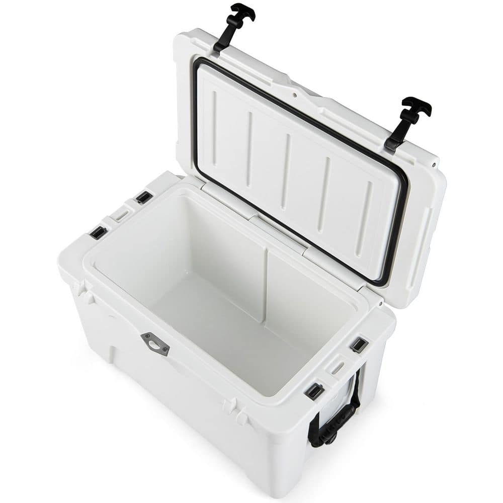 Liviza 45 qt. Portable Hard Cooler Insulated Ice Chest TDS12847WH