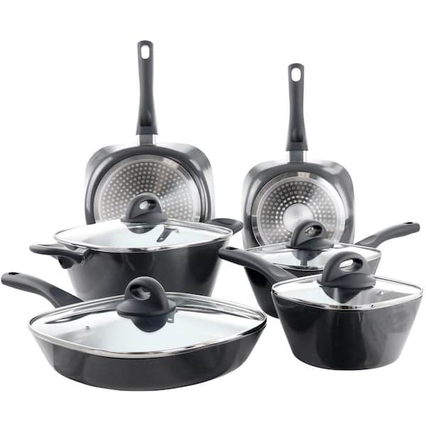 Concento 11 Piece Stainless Steel Cookware Set