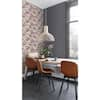 ESTA Home Penny Pink Floral Paper Strippable Wallpaper (Covers