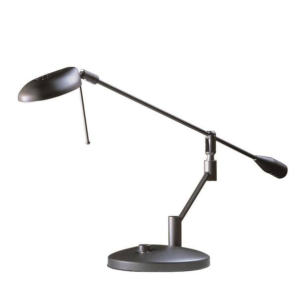 Designers Choice Collection 18.3 in. Oil-Rubbed Bronze Halogen Desk Lamp