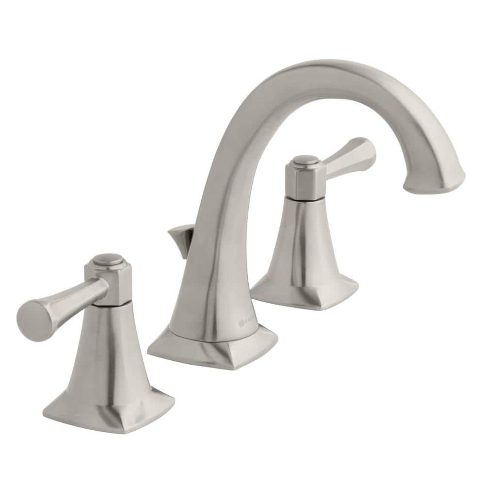 Bathroom Meansville By Glacier Bay 8” New sealed Brushed on sale Nickel Faucets x 2