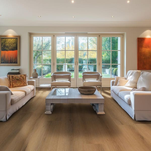 Swilton 30 MIL x 9 in. W x 48 in. L Waterproof Click Lock Luxury Vinyl Plank Flooring (17.96 sq.ft./Case)