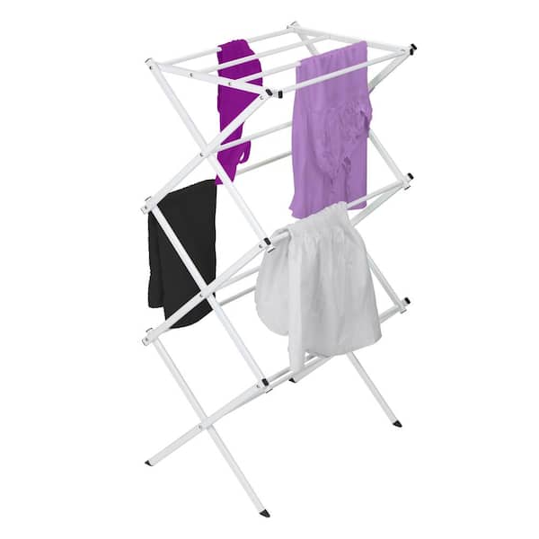 Compact Accordion Clothes Drying Rack