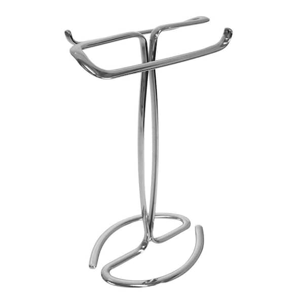 iDesign Axis Metal Over-the-Cabinet Paper Towel Holder Bar, Chrome