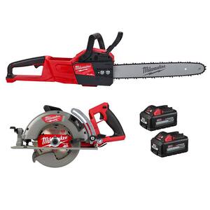 RIDGID 18V Brushless 12 in. Electric Battery Chainsaw with 6.0 Ah MAX  Output Battery and Charger R01101K - The Home Depot