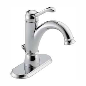 Porter Single Hole Single-Handle Bathroom Faucet in Chrome