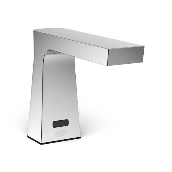 Zurn EZ Gear-Driven Camaya Battery Powered Series Single Hole Touchless Bathroom Faucet with 0.5 GPM in Chrome