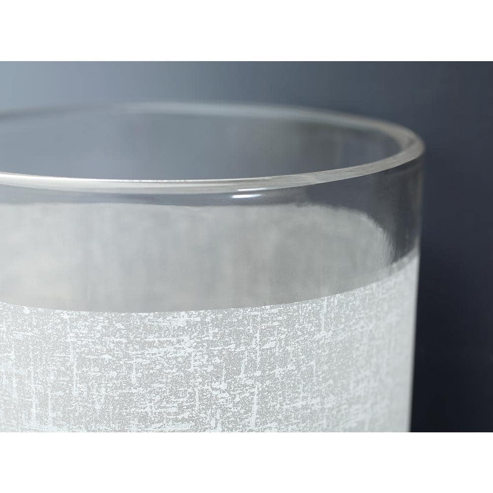 Alexa Brushed Nickel 4-Light Linear Chandelier with Linen Glass Shades