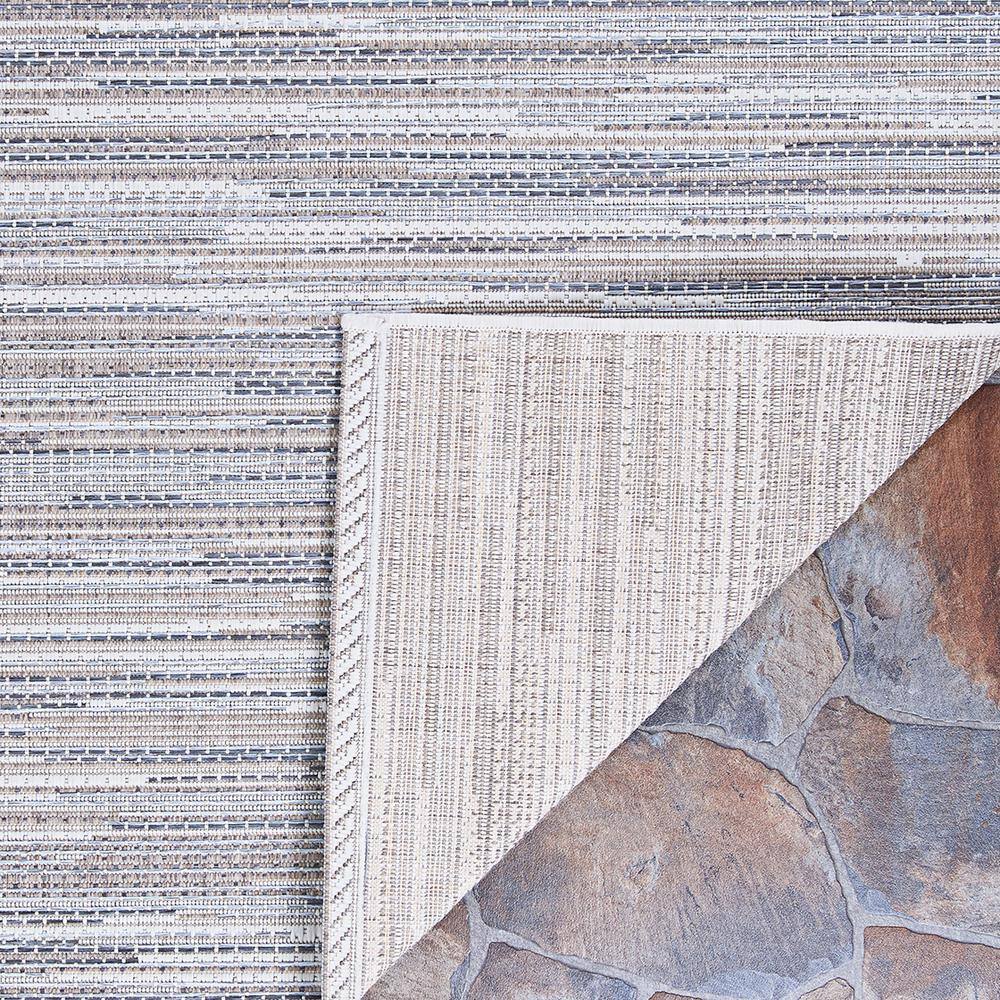 Monte Carlo Taupe-Champagne Flat Woven Indoor/Outdoor Rug