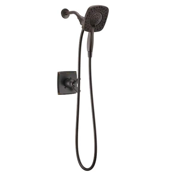 Delta Ashlyn In2ition 1-Handle Wall Mount Shower Faucet Trim Kit in Venetian Bronze (Valve Not Included)
