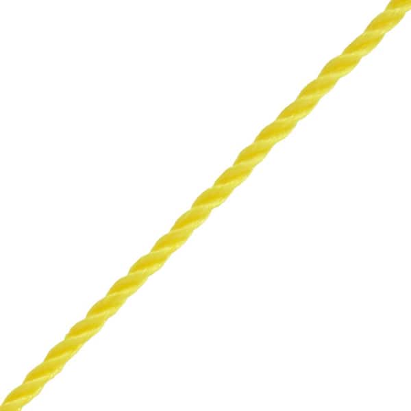Everbilt 3/8 in. x 50 ft. Manila Twist Rope, Natural 73331 - The Home Depot