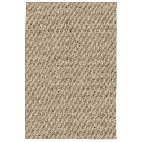 6 in. x 6 in. Berber Carpet Sample - Bismarck -Color Stone