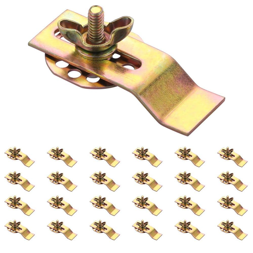 Sink Mounting Clip/Bracket Undermount in Bronze 25 pcs Kit price history on PriceWatchPro