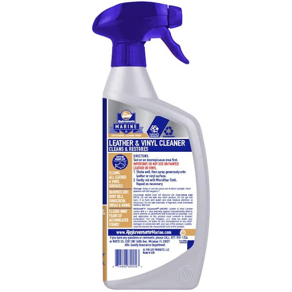 Rejuvenate 24 oz. Leather and Vinyl Cleaner RM24LC - The Home Depot