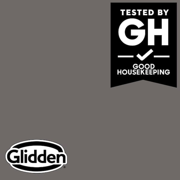 Glidden Premium 5 gal. PPG1002-6 Gibraltar Gray Flat Interior Latex Paint