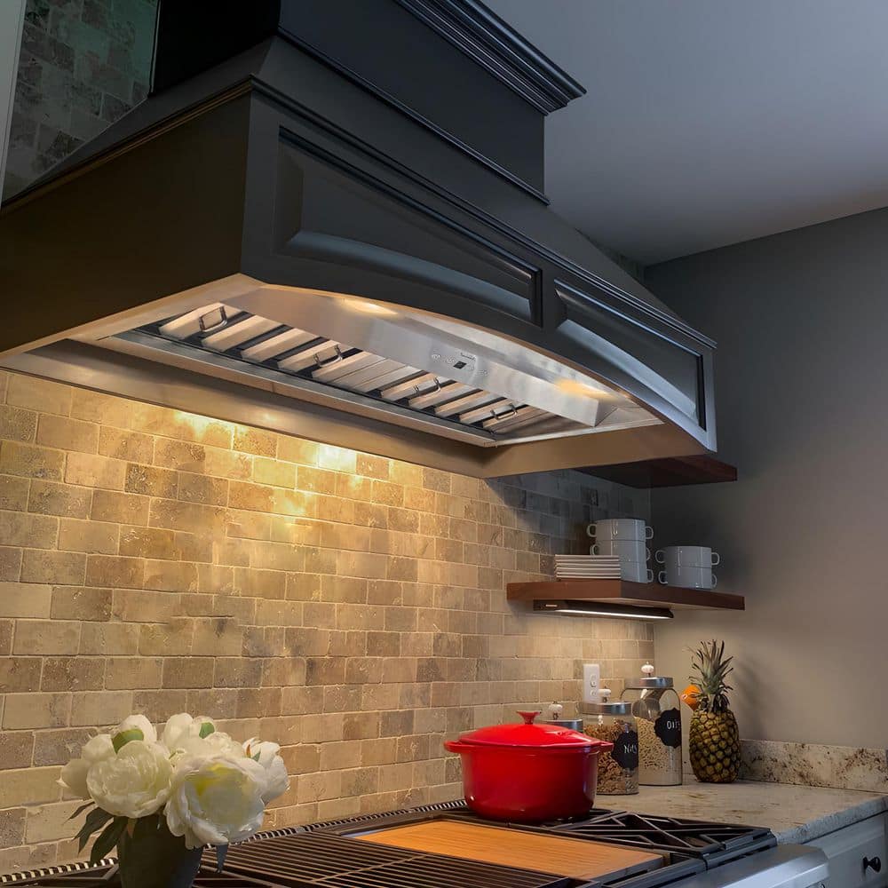 30" Stainless Steel Charcoal Filtered Insert Range Hood