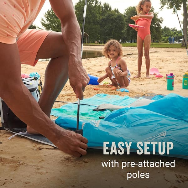 Coleman Skyshade 6.8 ft. x 7.5 ft. Beach Shade Sml Caribb
