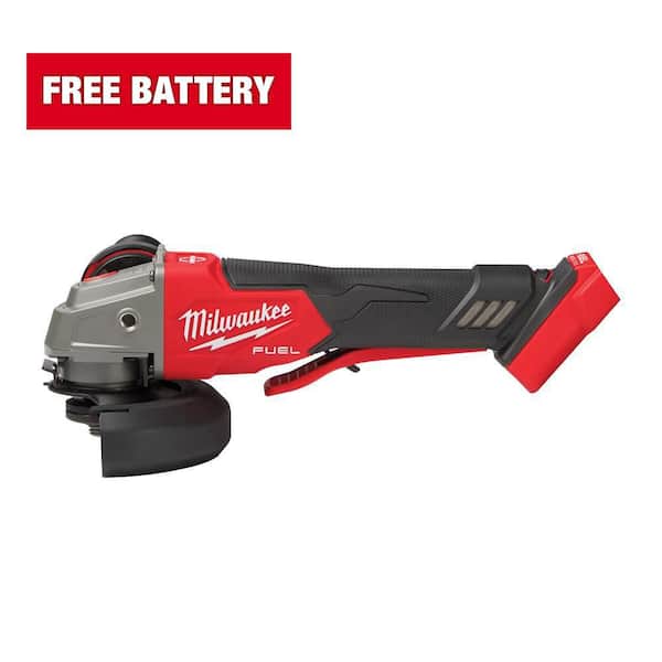 M18 FUEL 18V Lithium-Ion Brushless Cordless 4-1/2 in./5 in. Grinder with Variable Speed & Paddle Switch (Tool-Only)