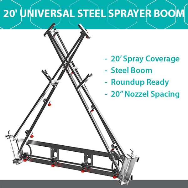 20 ft. Universal Steel Sprayer Boom