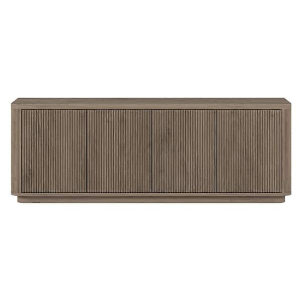 Easton 68 in. Antiqued Gray Oak TV Stand Fits TV's up to 75 in.